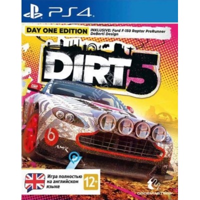 DiRT 5 - Day One Edition [PS4, английская версия]